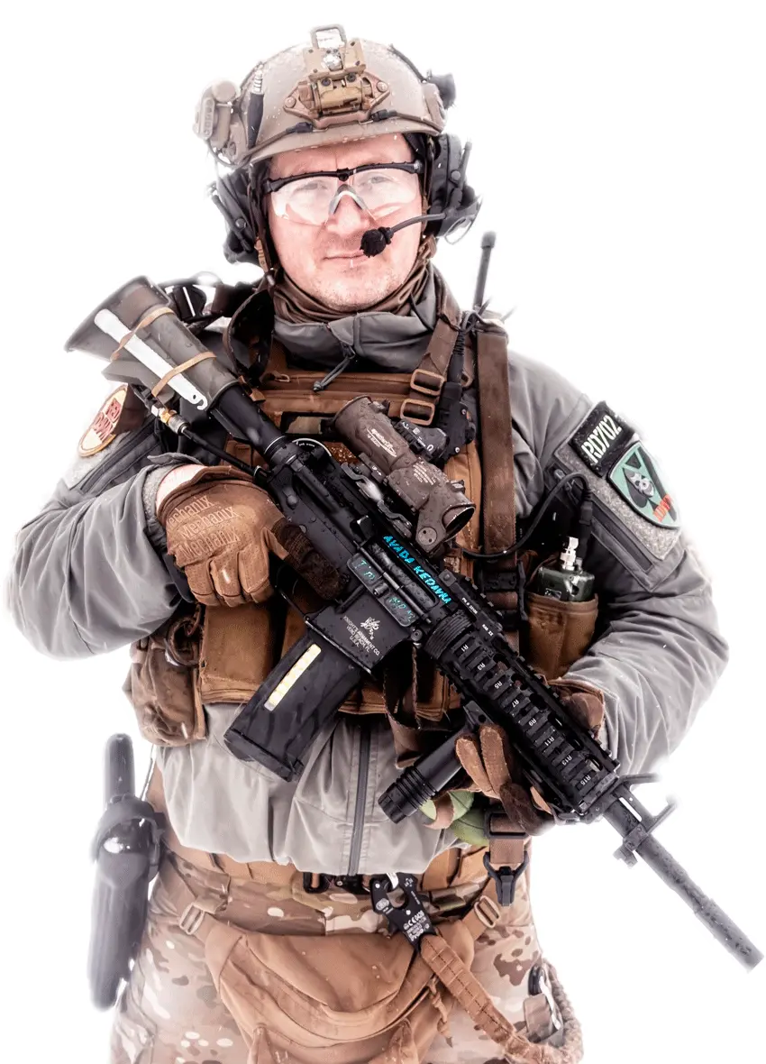 Зимний комплект снаряжения страйкболиста Red Dawn